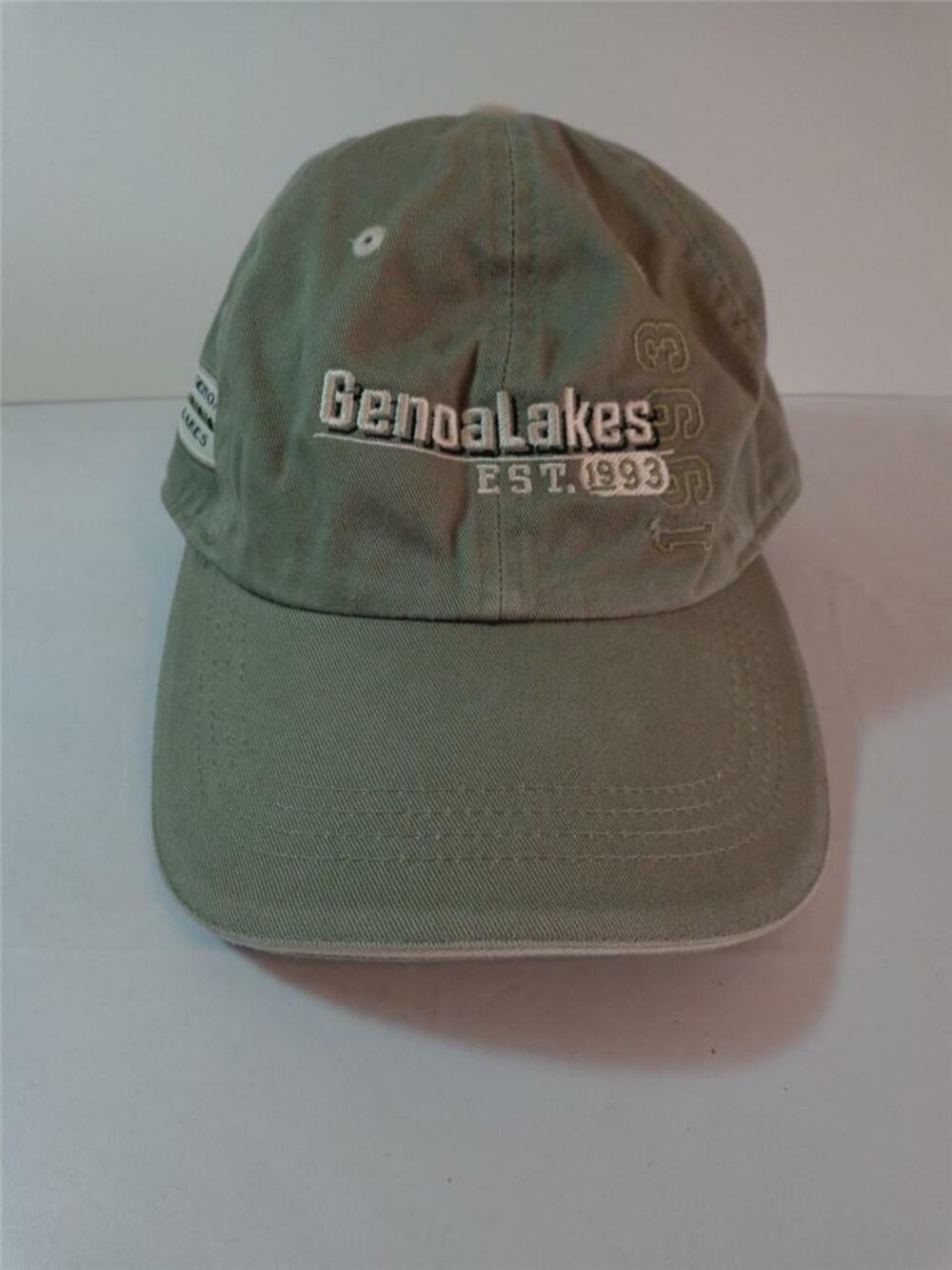 Genoa Lakes Ahead Hat Cap Adjustable Classic Cut -0313T22